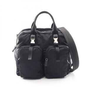 Prada Shoulder Crossbody Hand Bag Nylon #304372P12B